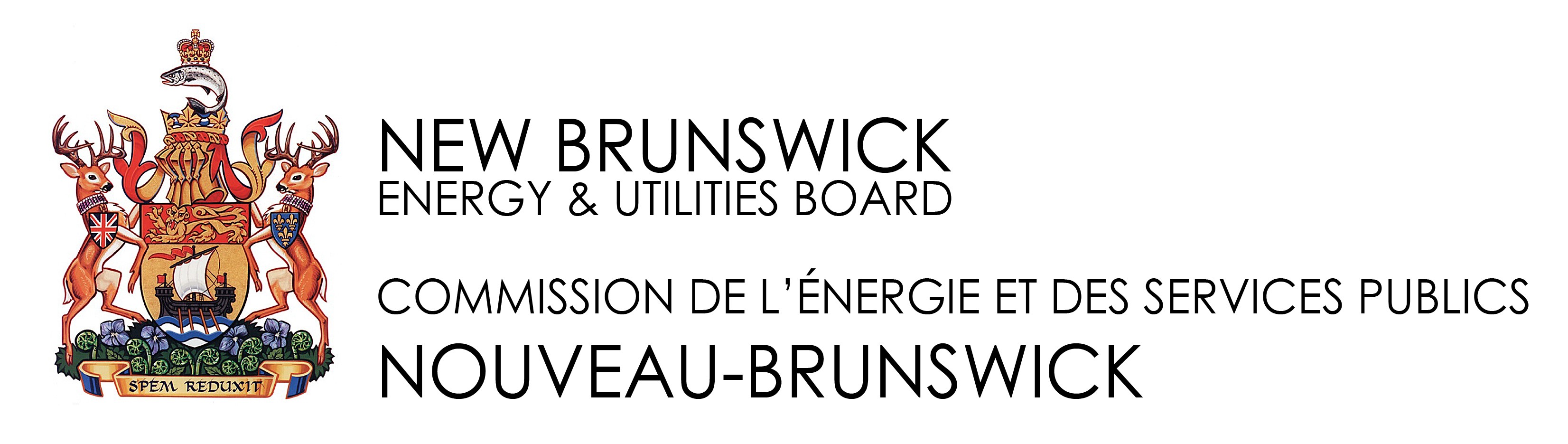 Logo for La Commission de l’énergie et des services publics du Nouveau-Brunswick