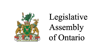 Logo for Legislative Assembly of Ontario	