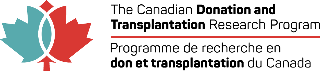 Logo for Canadian Donation and Transplantation Research Program