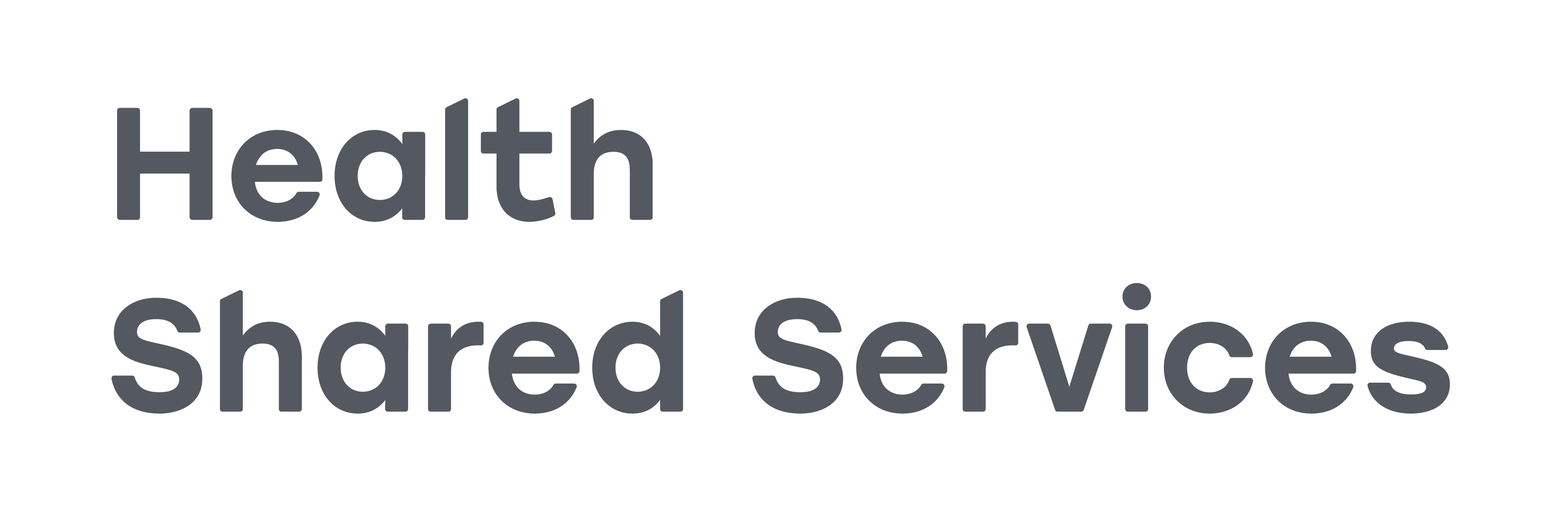 Logo for Health Shared Services