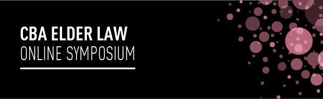 CBA Elder Law Online Symposium