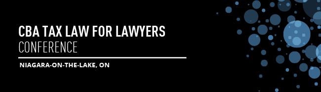 CBA Tax Law for Lawyers Conference