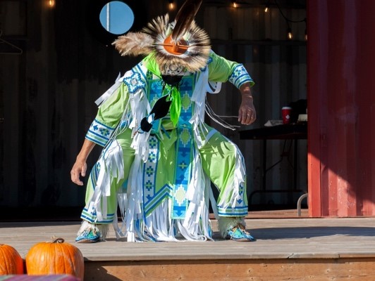 indigenous dancer