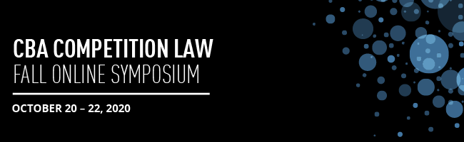 CBA Competition Law Fall Online Symposium