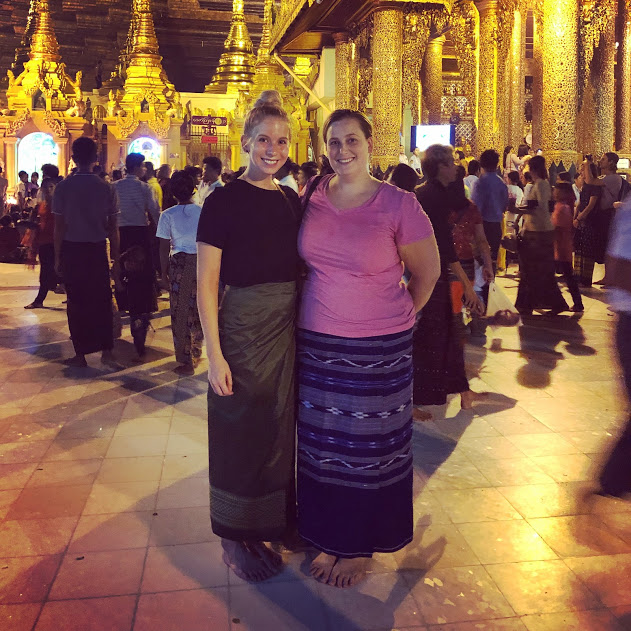 Street in downtown yangon